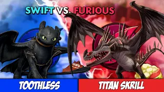 SWIFT VS. FURIOUS | Dragons: Rise of Berk (Guantlet event)