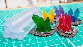 DIY Imitation Crystals (for Miniature Gaming)