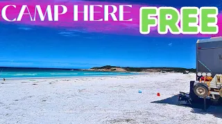 CAMP HERE COMPLETELY FREE , Awesome South WA Beach Camp, Beach fishing and some 4x4 fun✌️