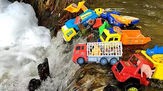 Toy cars, Ben cars, Excavators, Trucks, Container trucks, Relax whirlpool vs toy cars