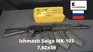 Izhmash Saiga MK-103 : The right investment ( English subtitles )