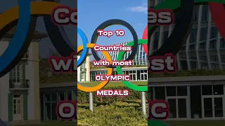 Countries with most MEDALS #top10 #facts