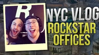 Rockstar Games Office Visit - NYC Vlog Swiftor & Garrett