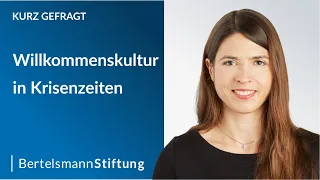 Wie steht die Bevölkerung in Deutschland zur Zuwanderung? Kurz gefragt mit Ulrike Wieland