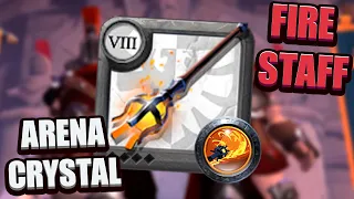 Fire Staff Gameplay - Crystal Arena | Albion online