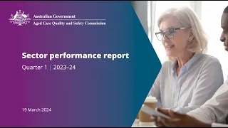 Sector webinar - Quarterly Sector Performance Report
