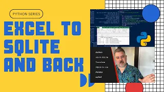 Migrate Data from MS Excel to SQLite and Back Again