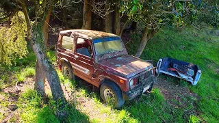 Abandoned Suzuki 4x4 Sitting for 12 years.. Will it Start and Drive??