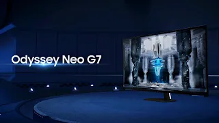 Odyssey 43" Neo G7 Mini LED Showcase Trailer G70NC (S43CG700)