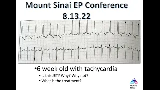 Mount Sinai Pediatric EP Conference 8.15.22 (NYC)