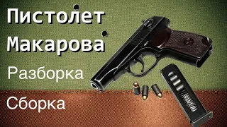 Полная разборка/сборка Пистолета Макарова