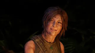 Shadow of the Tomb Raider - Rough Landing: Lara & Jonah Talk About Their Family Camp Cutscene (2018)