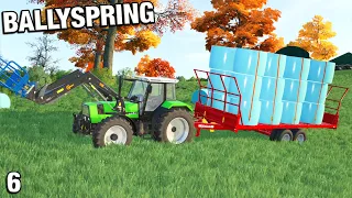 HOW MUCH WILL WE MAKE FROM THESE SILAGE BALES? BallySpring FS22 Ep 6