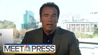 Arnold Schwarzenegger On Donald Trump, The Republican Party And 2016 | Meet The Press | NBC News