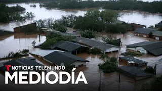 Imágenes aéreas dan cuenta de la devastación de las inundaciones en Brasil | Noticias Telemundo