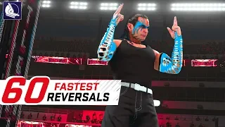 Top 60 Fastest Finishers (Reversals!) in WWE 2K19