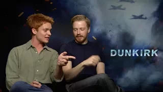 "Everything Was Happening Around You" Jack Lowden and Tom Glynn-Carney. Dunkirk Exclusive Interviews