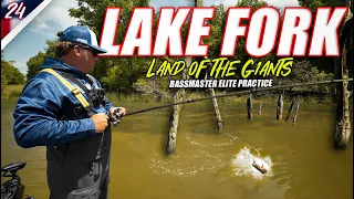 BEST LAKE in the Country!  - Bassmaster Elite Lake Fork Practice - Unfinished Family Business Ep.24