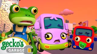 Baby Truck Popcorn Adventure | Gecko's Magical World | Animal & Vehicle Cartoons |Cartoons for Kids