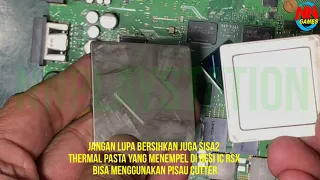 CARA MENGGANTI THERMAL PASTA IC RSX DAN IC CELL BE  ||  PS3FAT CECHH04