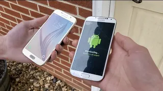 Galaxy S4 vs S6 Drop Test