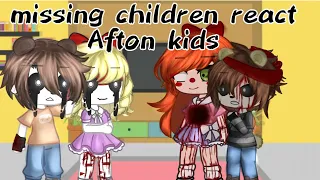missing children react Afton kids // ø ship ø // death // blood // #fnaf #missing #meme