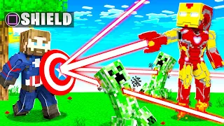 PLAYING as AVENGERS SUPERHEROES in MINECRAFT! (overpowered)