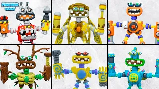 Making-All Wubbox: COMMON, RARE, EARTH, WATER,PLANT,AIR Wubbox/ My Singing Monsters / Matrix Clay