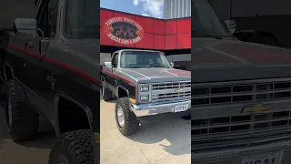 Check out this beautiful 1986 Chevrolet  K-10 😍 Fresh off the truck !