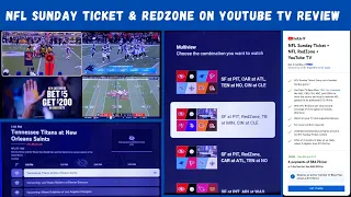 NFL Sunday Ticket with RedZone On YouTube TV Review