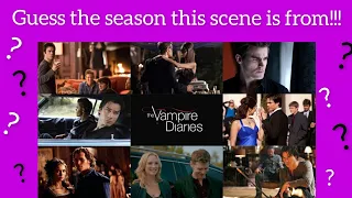 The Vampire Diaries: Guess the season this scene is from!!!