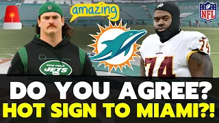 JUST CAME OUT! URGENT! UNEXPECTED ALL! BOLSTERING OFFENSIVE LINE! MIAMI DOLPHINS NEWS TODAY NOW