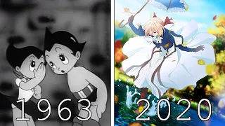 Anime from 1963 to 2020: Every Year (TV Series only)