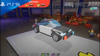 LEGO® 2K Drive (PS5) Vehicle Builder | Police Car Build