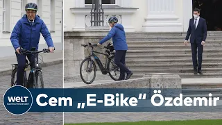 MINISTER E-BIKE: Wie Cem Özdemir das Sicherheitskonzept auf den Kopf stellte