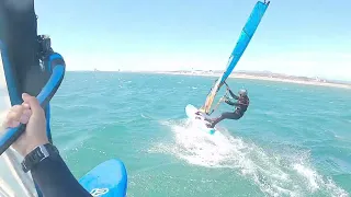 SESSION WINDSURFING VIEILLE NOUVELLE GRUISSAN DU 8 MAI 2023