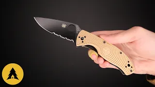 Складной нож Spyderco Tenacious LTW PS Black