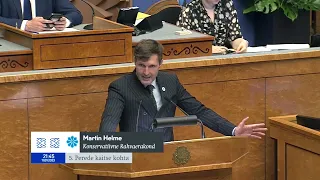 Martin Helme: ei ole olemas asja, mis ei närbuks või ei läheks hukka, kui Kaja Kallas seda puudutab