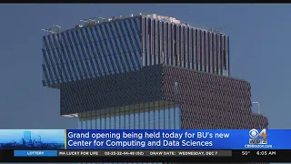 Grand opening being held for unique-looking Boston University building