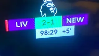 Liverpool v Newcastle United ADDED TIME controversy | Carvalho 98 minute winner | Newcastle robbed?