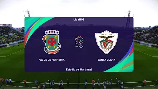 PES 2021 | Pacos De Ferreira vs Santa Clara - Portugal Primeira Liga | 18/10/2020 | 1080p 60FPS