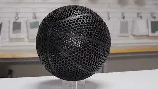 La innovadora pelota de baloncesto fabricada mediante impresión 3D ya ha sido probada en la NBA