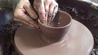 throwing bowls in black clay and a little social media chat