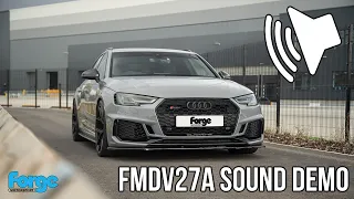 FMDV27A Sound Demo - Audi RS4 B9