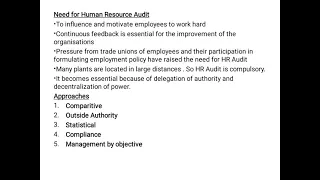 HR AUDIT. OBJECTIVES & BENEFITS. HRM ( BBA).