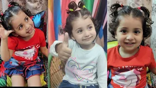 Hairstyle for 2 years old baby girl। simple hairstyles for baby girl ।2 years old hairstyles।