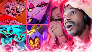 My Best Friend Reacted To EVERY Song From Hazbin Hotel For The First Time - Hazbin Hotel Reaction