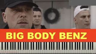 Big Body Benz Bonez MC Piano Tutorial Instrumental Cover