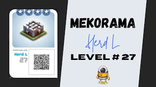Mekorama Level 27 | Herd L | Collecting stars 🌟