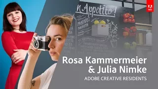 Live Grafikdesign & Fotografie mit Julia Nimke und Rosa Kammermeier - Adobe Live 3/3